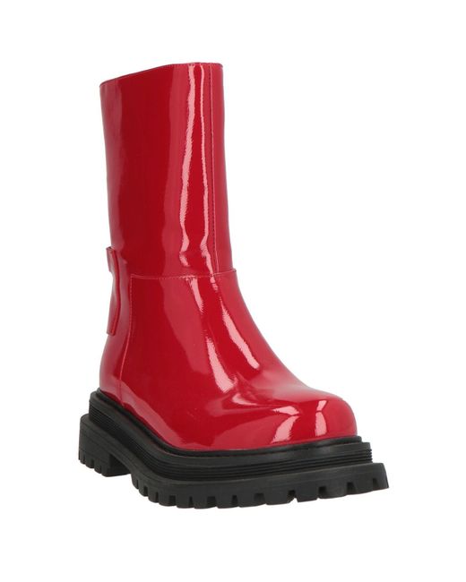 Tosca Blu Red Ankle Boots Synthetic Material