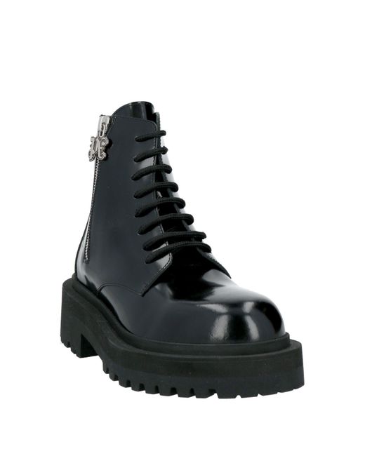 Palm Angels Black Ankle Boots