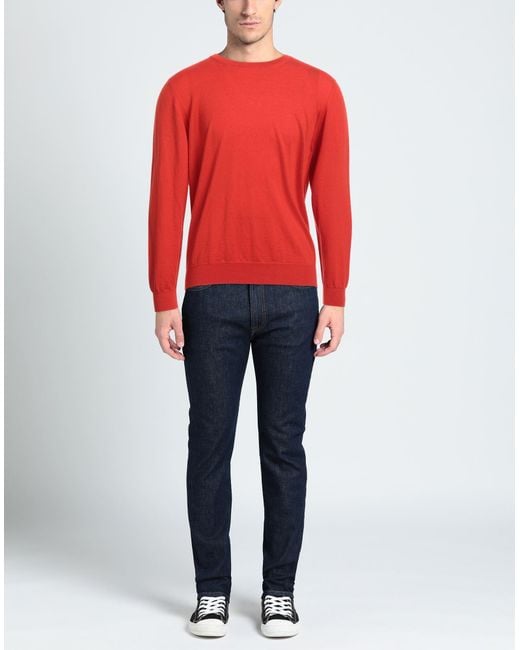Drumohr Red Jumper for men