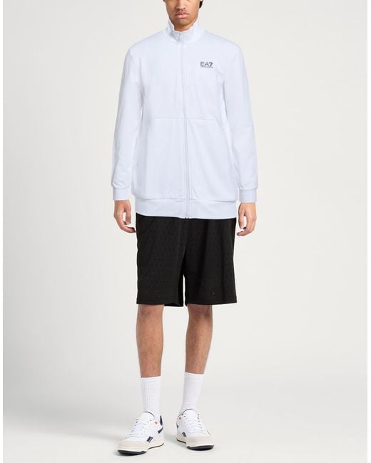 EA7 White Sweatshirts for men