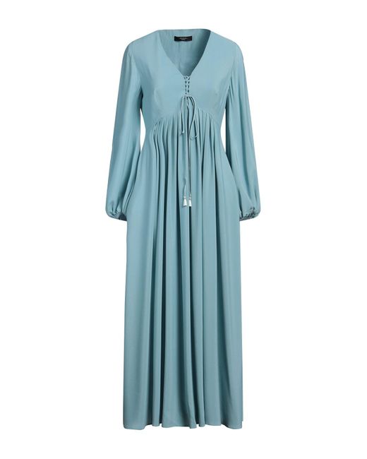 Weekend by Maxmara Blue Maxi-Kleid