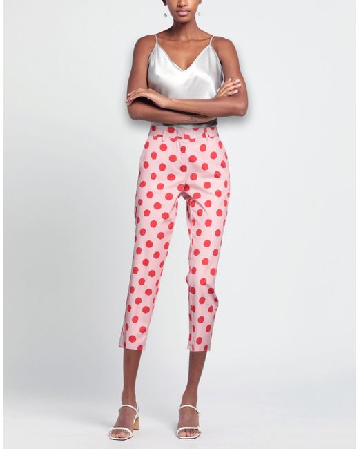 Pantalone di Rose' A Pois in Red