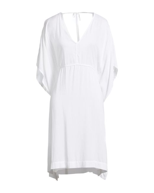 EA7 White Mini Dresses