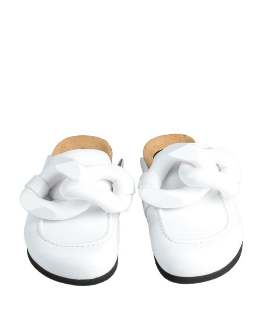 J.W. Anderson White Mules & Clogs