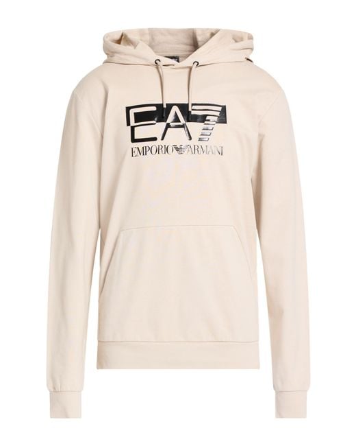 Sudadera EA7 de hombre de color Natural
