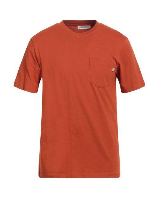 WOOD WOOD Orange T-shirt for men