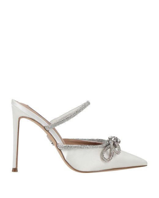 Mules & Zuecos Steve Madden de color White