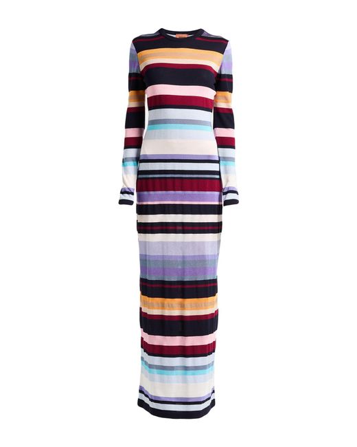 Missoni White Midnight Maxi Dress Virgin Wool, Viscose