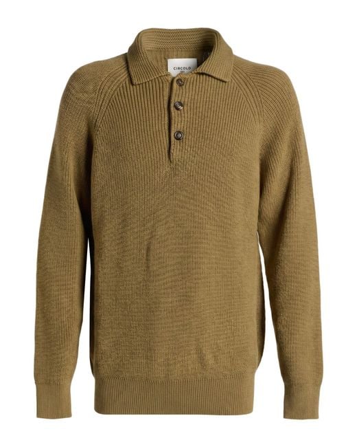 Circolo 1901 Green Light Sweater Wool for men
