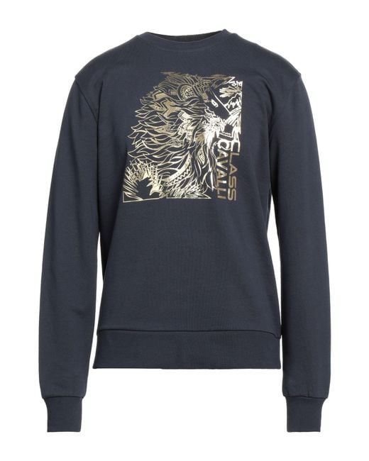 Sudadera Roberto Cavalli de hombre de color Blue