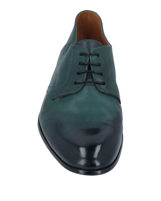 Doucal's Green Lace-up Shoes for men