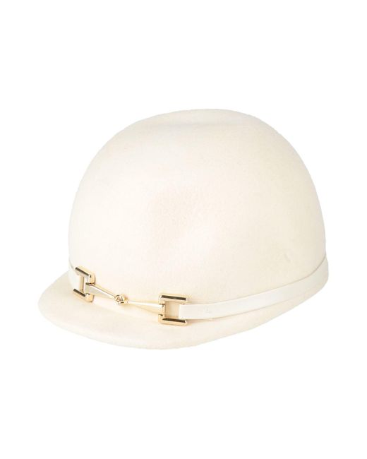 Elisabetta Franchi Natural Mützen & Hüte