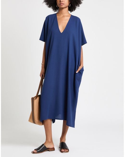 Stephan Janson Blue Midi-Kleid