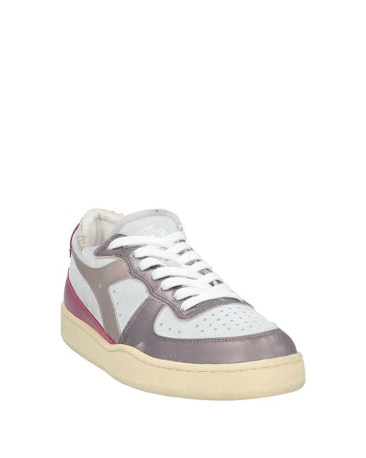 Diadora White Trainers