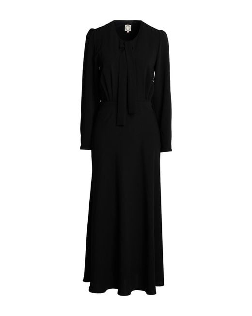 Ines De La Fressange Paris Black Maxi Dress