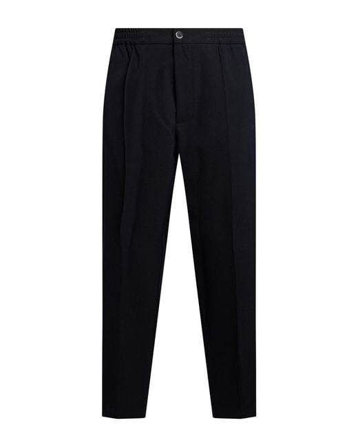 Barena Blue Pants Polyester, Virgin Wool, Elastane for men