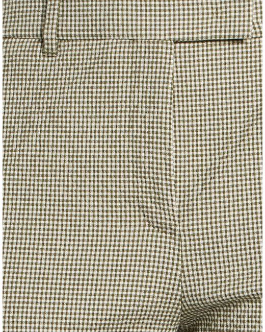 Slowear Gray Pants Cotton, Elastane, Polyamide