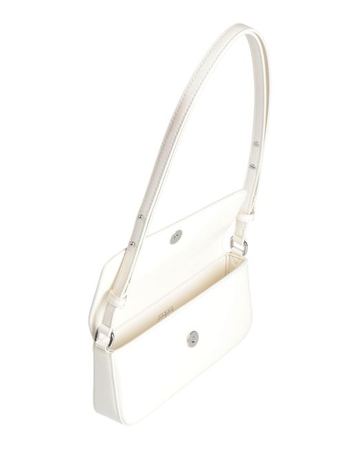 Tommy Hilfiger White Shoulder Bag Polyurethane
