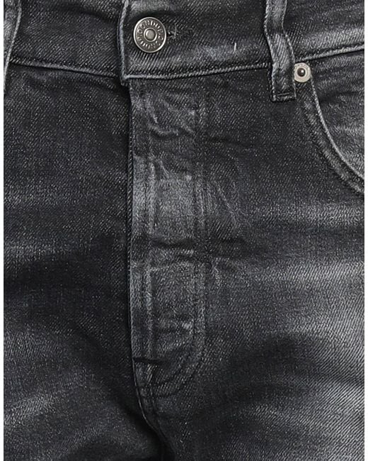 Dondup Gray Jeans Cotton, Elastane for men