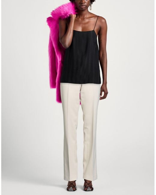 ANDAMANE White Pants Polyester, Elastane