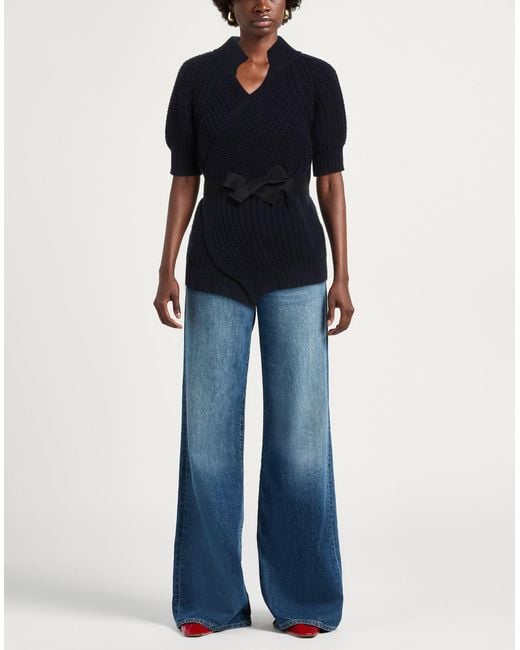 Hache Blue Cardigans