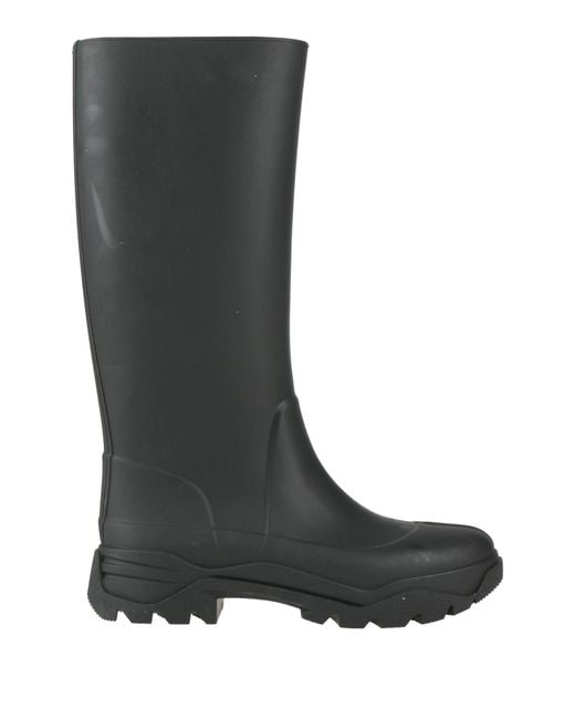 Maison Margiela Black Boot Rubber for men