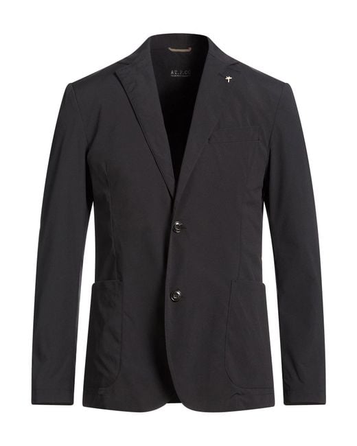 AT.P.CO Black Blazer for men