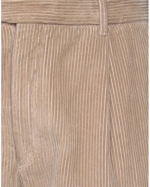 GTA IL PANTALONE Velvet Pants in Beige (Natural) for Men | Lyst