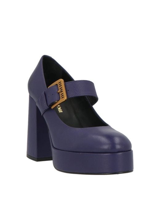 Bruno Premi Blue Pumps Leather