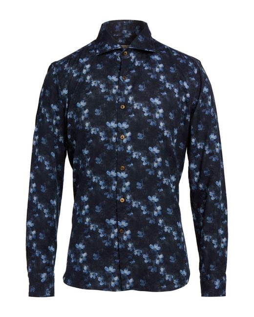 Camicia di Sonrisa in Blue da Uomo