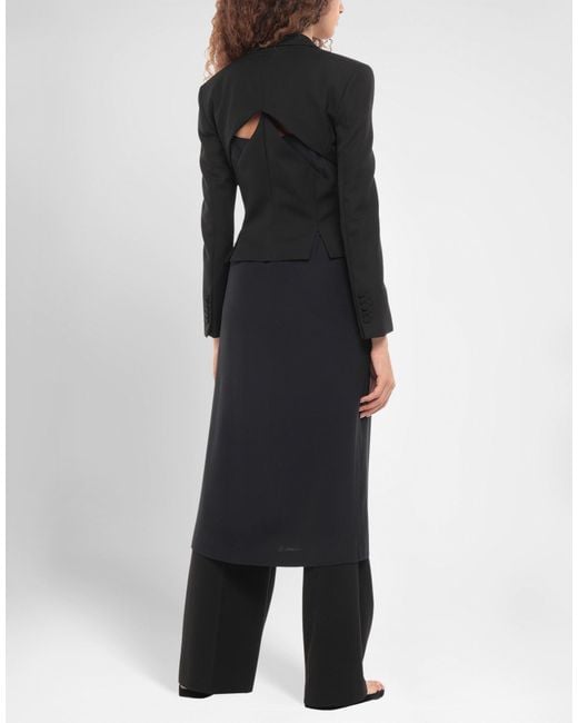 Haider Ackermann Black Suit Jacket