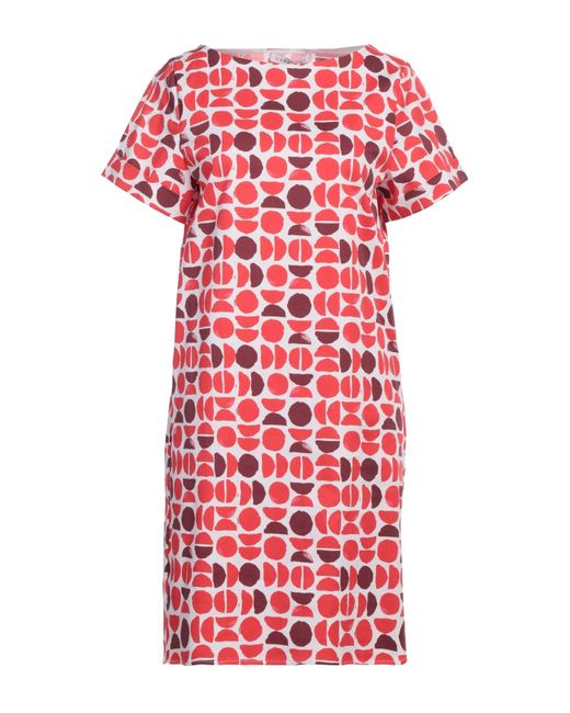 Caractere Red Mini Dress