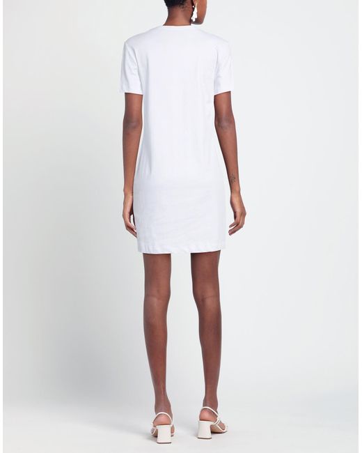 Just Cavalli White Mini-Kleid