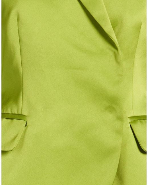 DES_PHEMMES Green Lime Blazer Polyester
