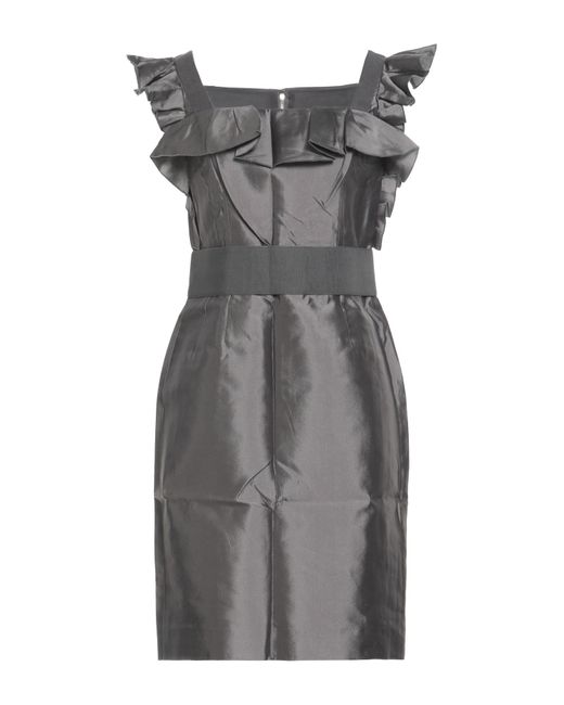 Dolce & Gabbana Gray Mini Dress