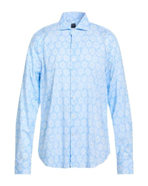 Fedeli Blue Shirts for men