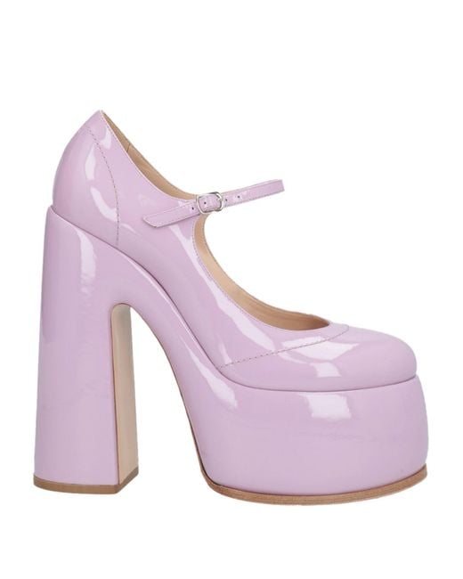 Casadei Purple Pumps