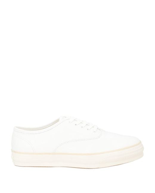 Comme des Garçons Natural Lace-Up Shoes Leather
