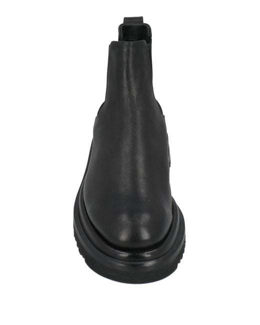 Giorgio Armani Black Ankle Boots for men