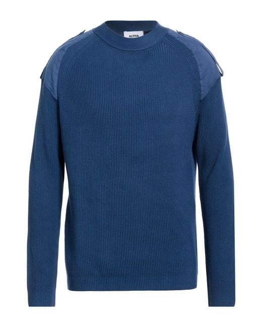 Pullover Alpha Studio pour homme en coloris Blue