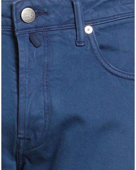 Incotex Blue Division Jeans Cotton, Elastane for men