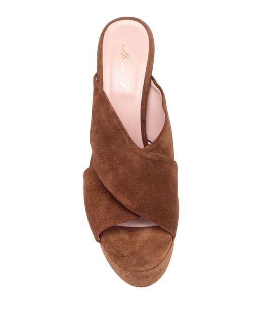 Anna F. Brown Sandals