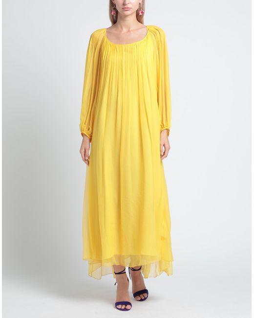 Vestido largo Chloé de color Yellow