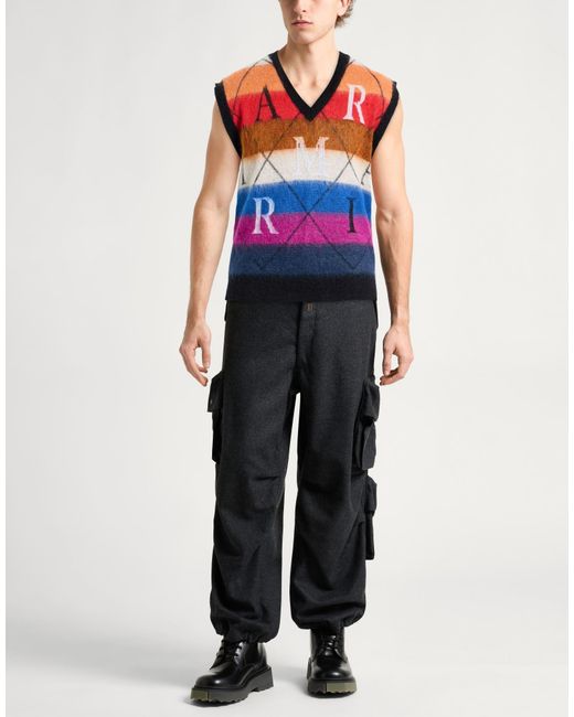 Amiri Pink Sweater Mohair Wool, Cotton, Polyamide, Alpaca Wool, Wool for men