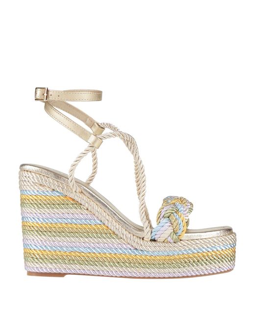 Tosca Blu Metallic Espadrilles