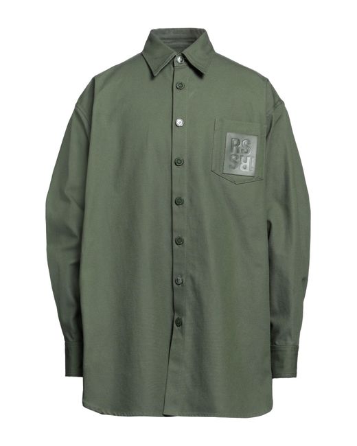 Raf Simons Green Shirt for men