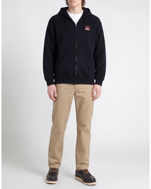 Ben Davis Work Clothes Blue Sweatshirt for men