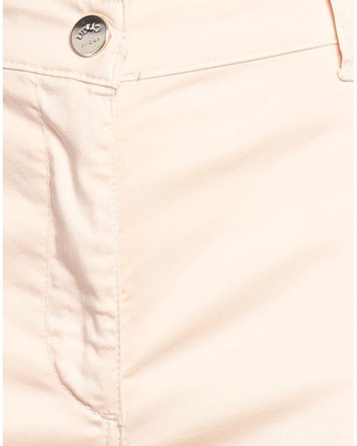 Liu Jo Natural Light Pants Cotton, Polyester, Elastane