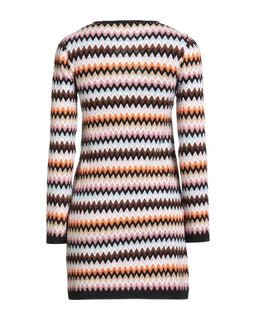 Missoni White Mini Dress Wool