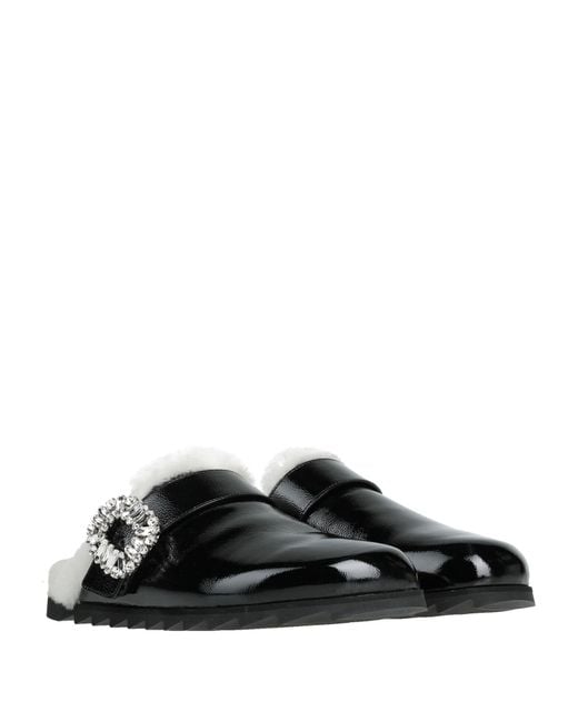 Roger Vivier Black Mules & Clogs